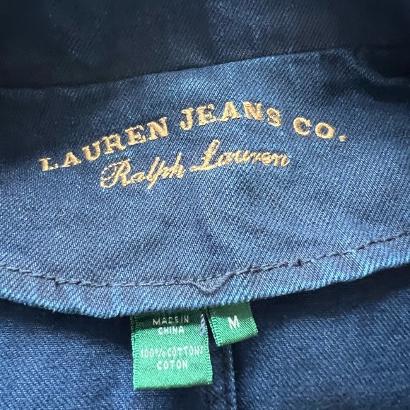 Lauren by Ralph Lauren Dark Denim Blazer - Picture 8 of 8